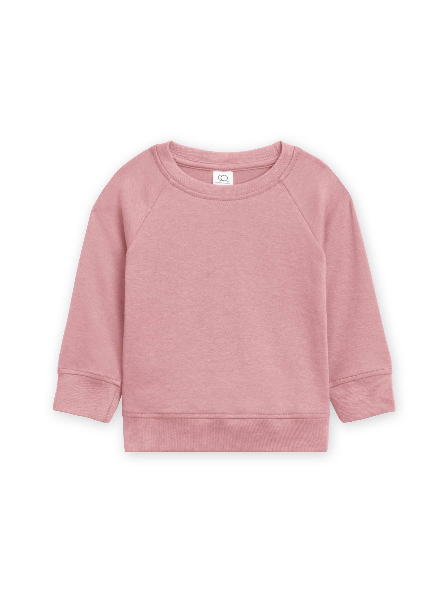 Organic Baby and Kids Portland Pullover - Rose