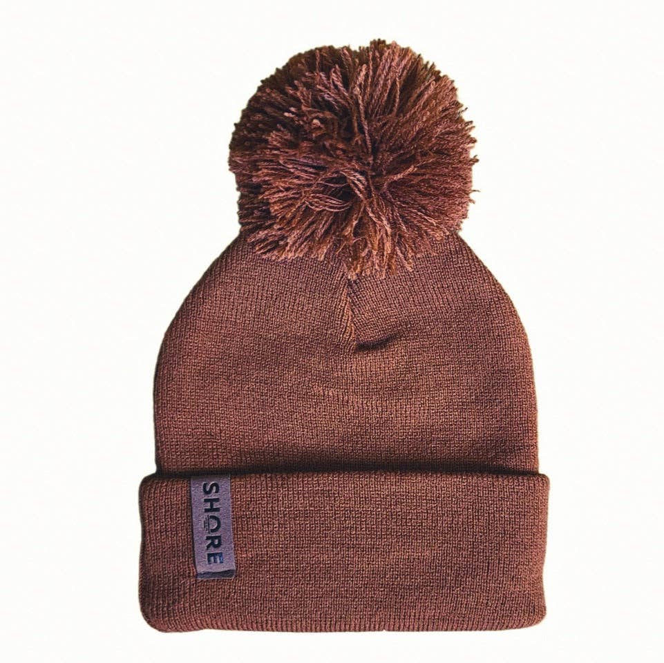 Rust - Pom Beanie