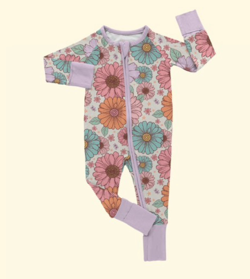 You Grow Girl Zipper Romper