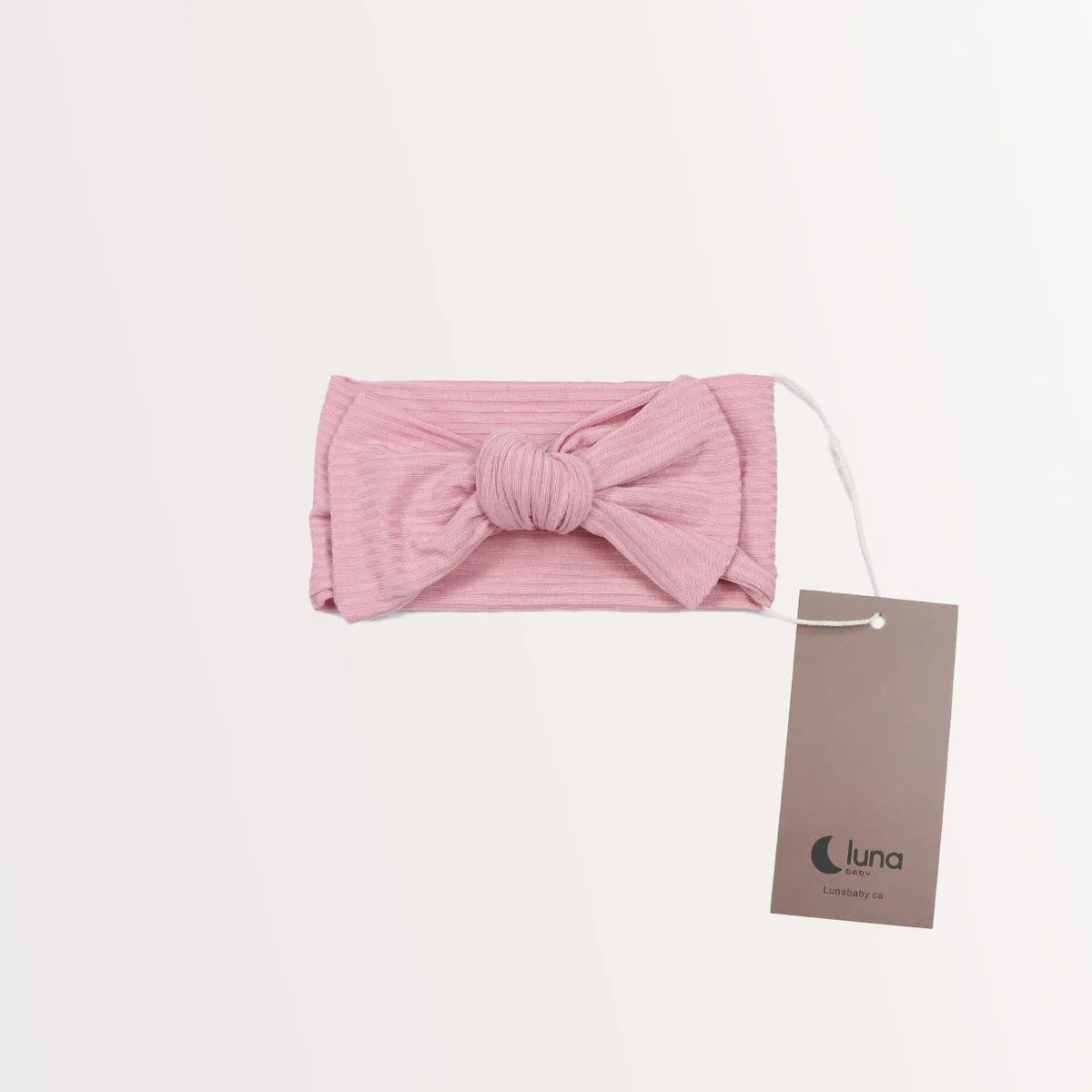 Bamboo Bow COCOA/OAT/PINK