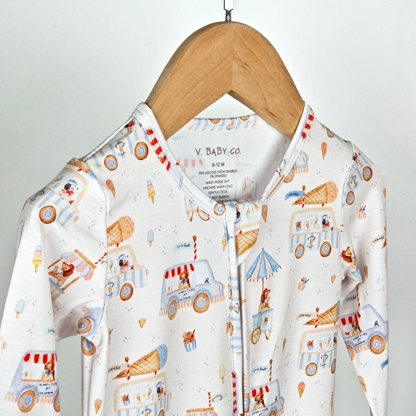 PREORDER - Get Your Ice Cream Bamboo Onesie