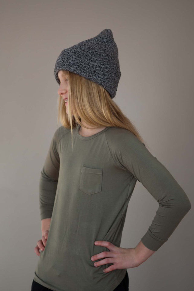 Bamboo Pocket Long Sleeve