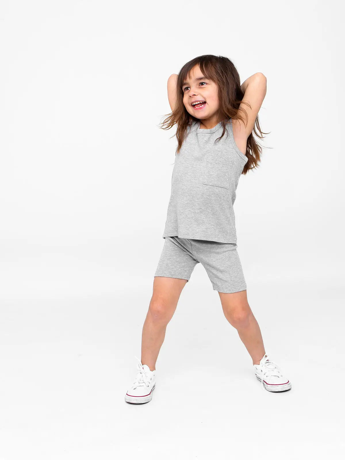Little Bipsy Ribbed Biker Short