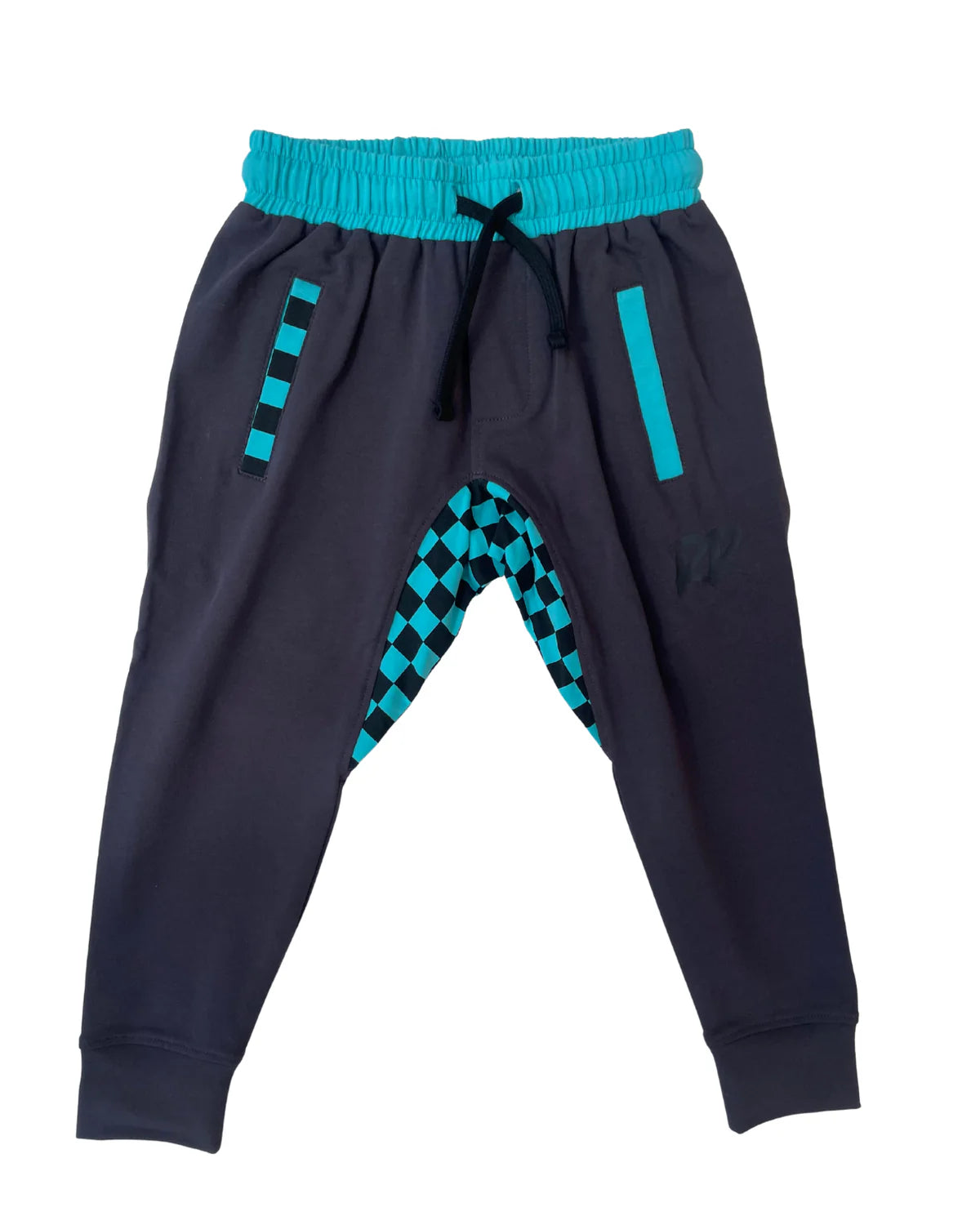 PREORDER - Jersey Jogger - blue checkered
