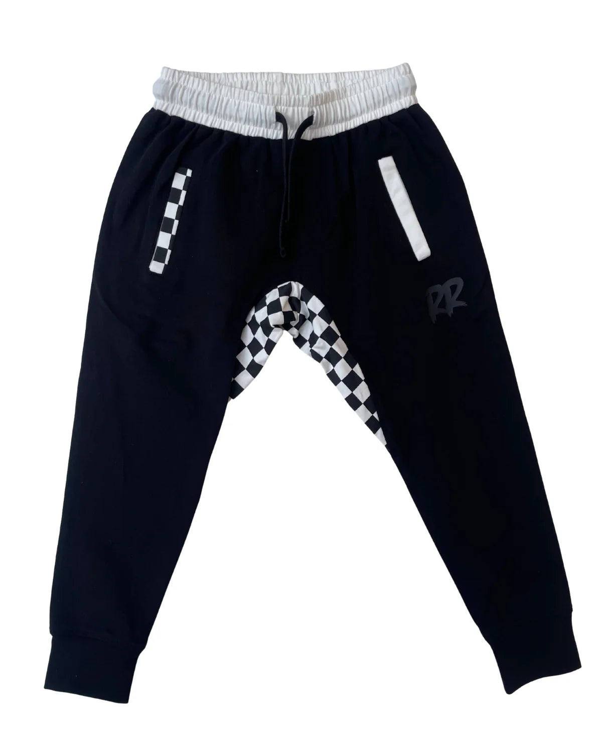 PREORDER - Jersey Jogger - white checkered