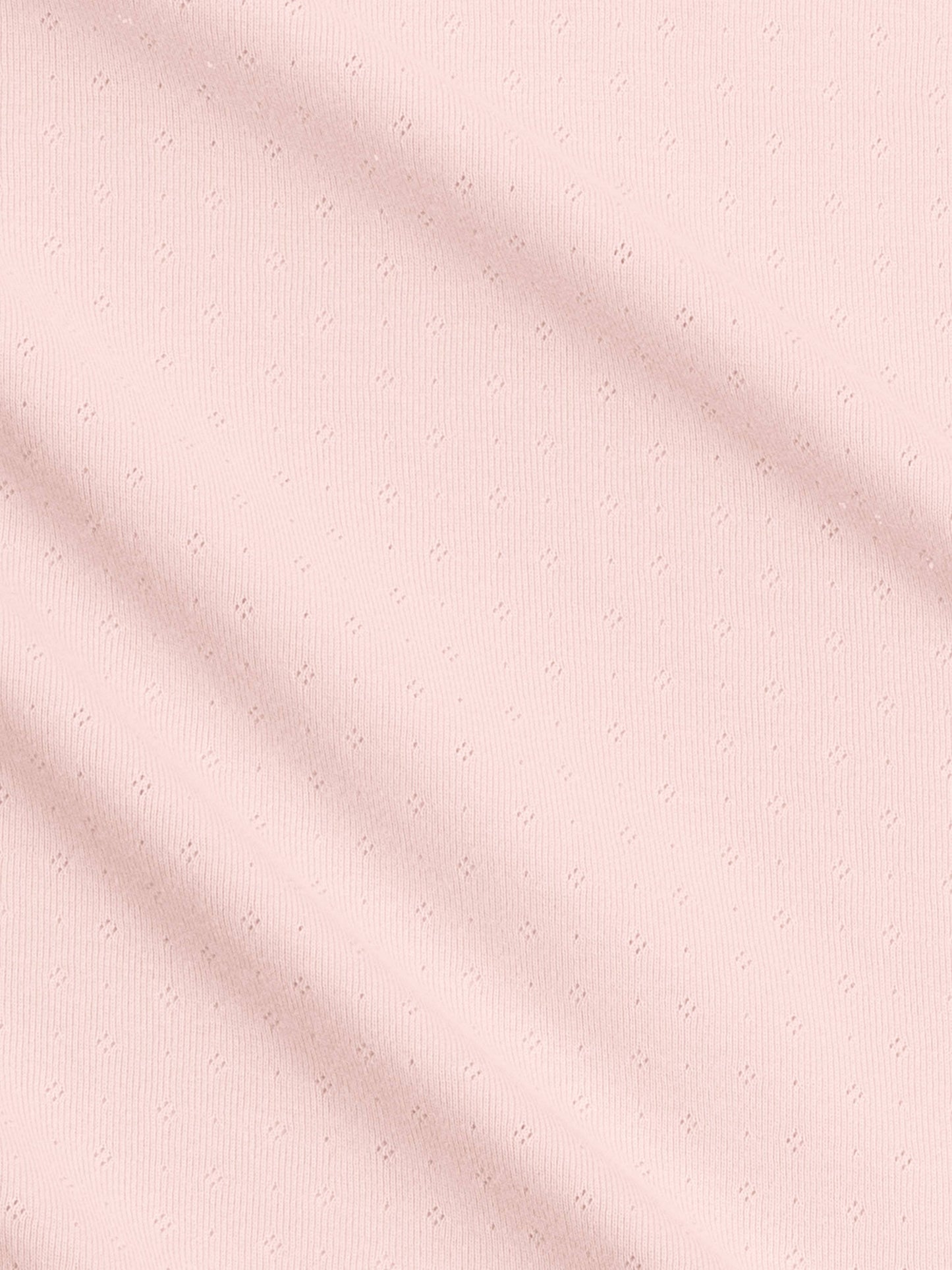 Organic Baby Iris Pointelle Tank Top - Ballet