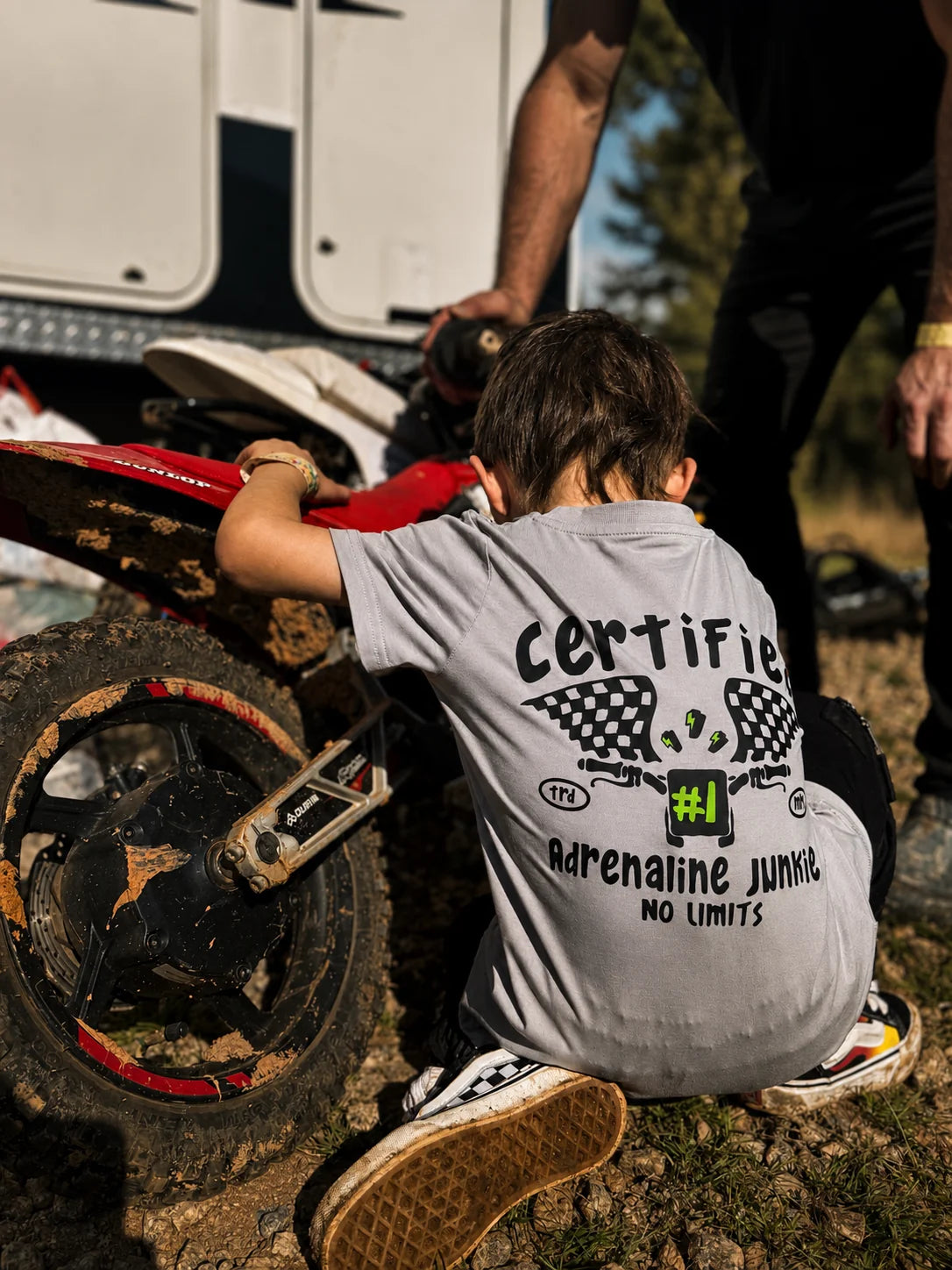 PREORDER certified adrenaline junkie t shirt