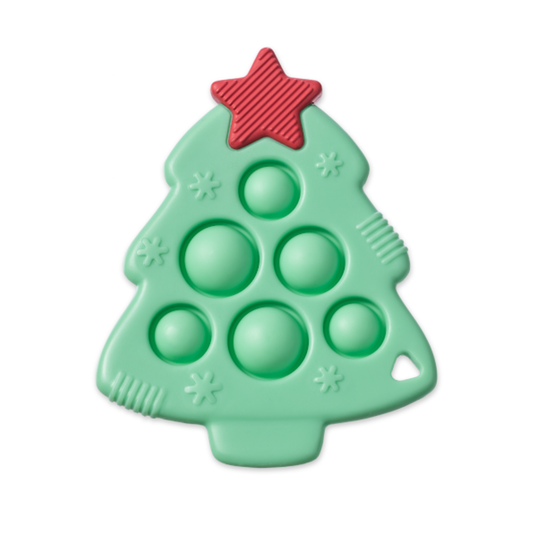 Itzy Pop Holiday Tree sensory popper toy