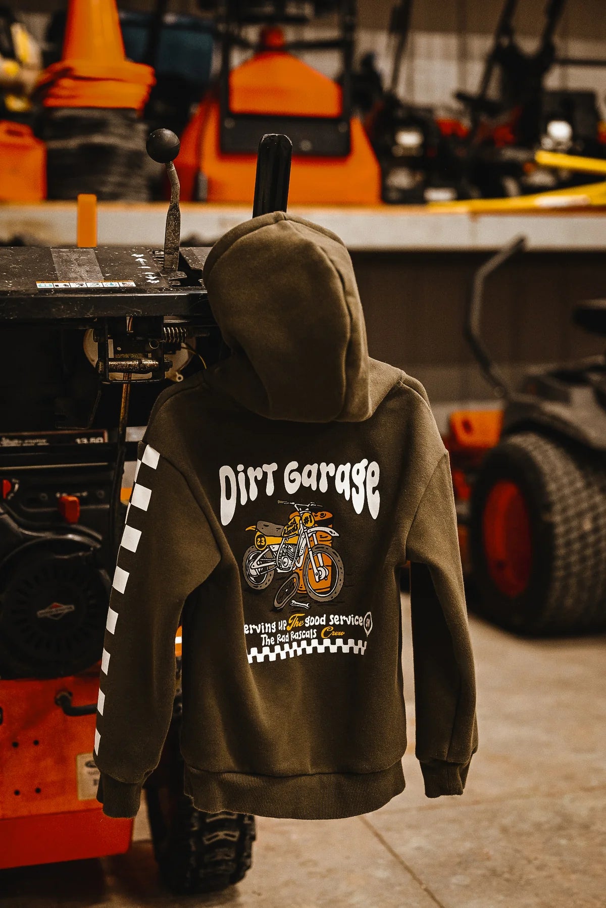 PREORDER - dirt garage hoodie