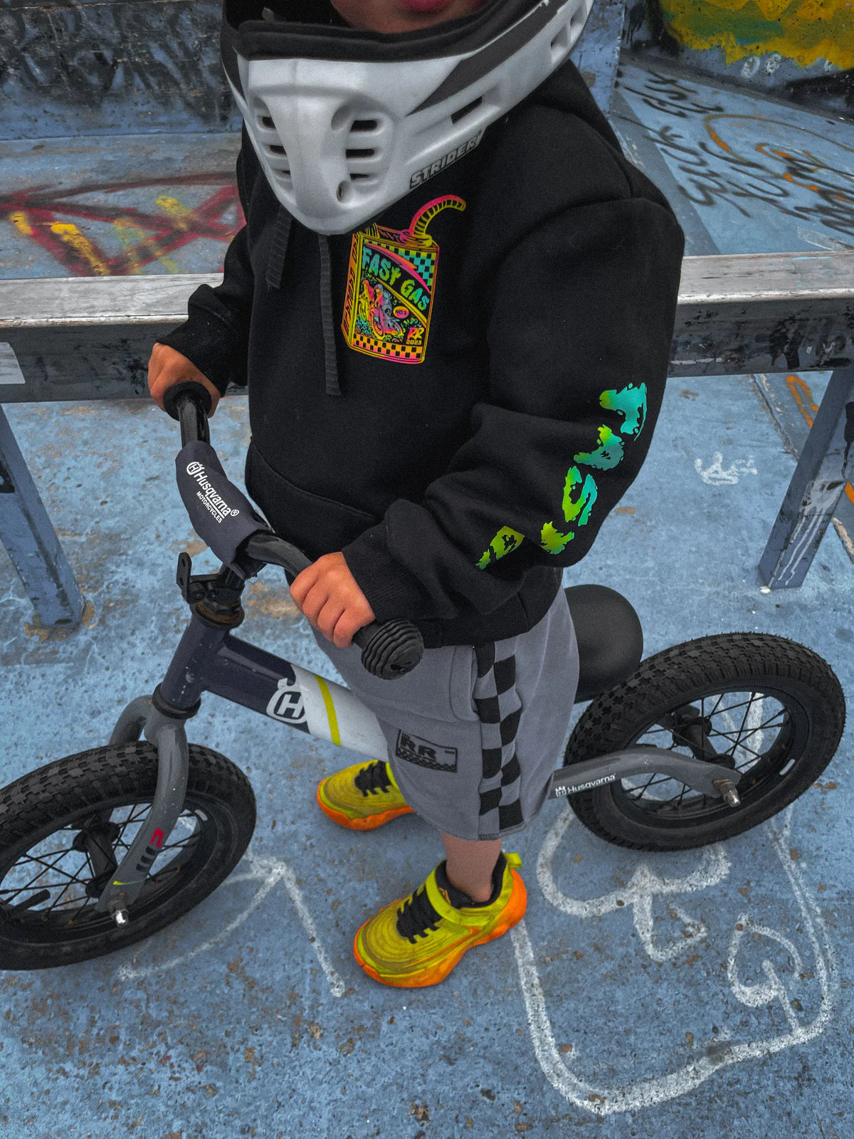 Fast gas hoodie - one 3T left!