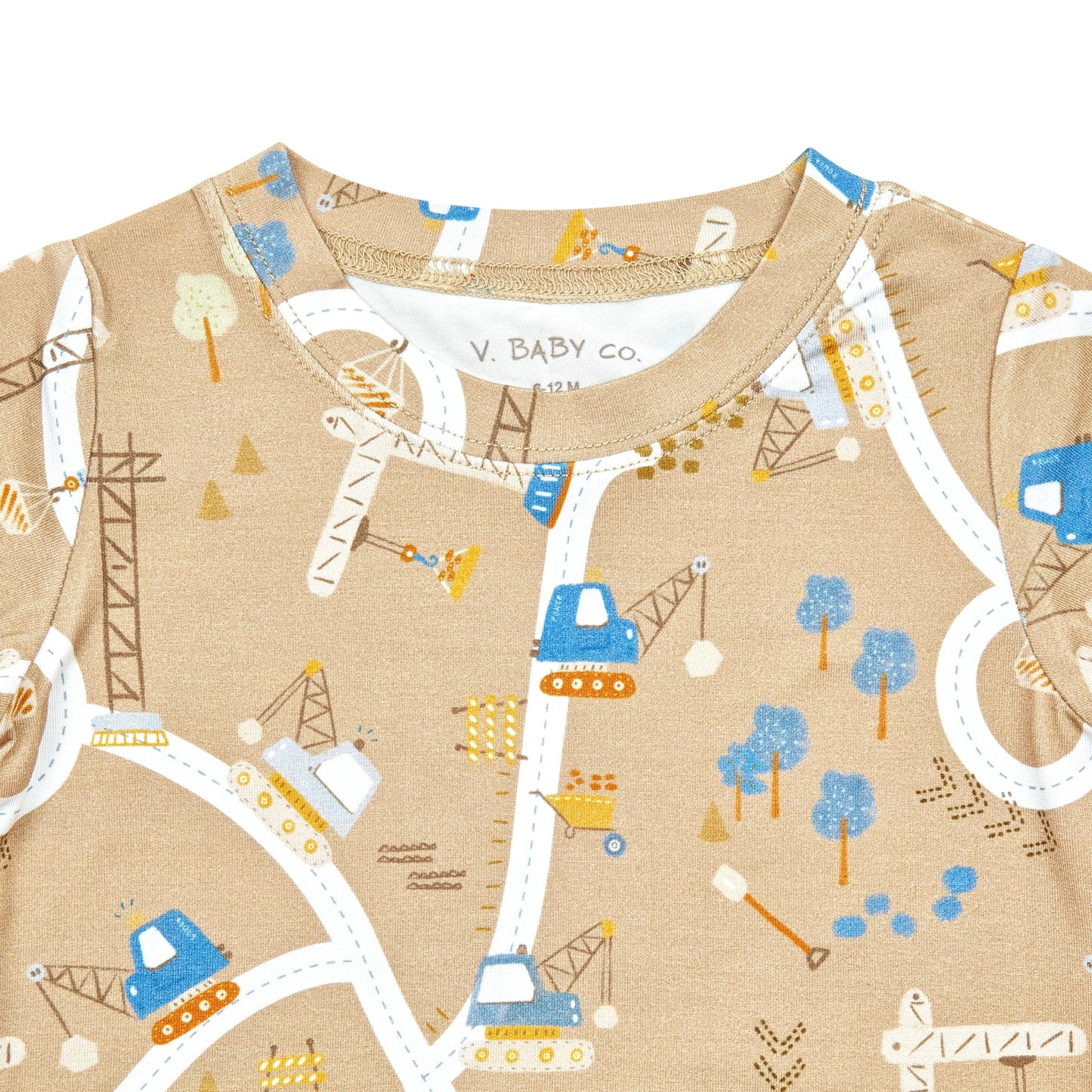 PREORDER - Bulldozer Bamboo 2-piece short set