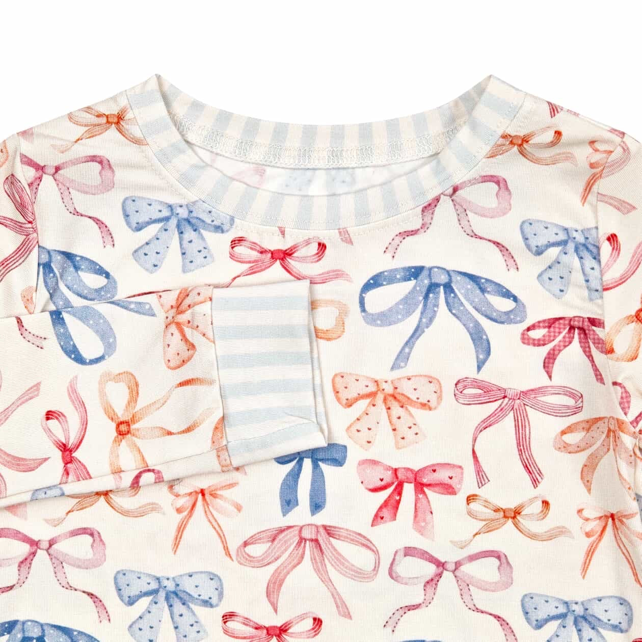 PREORDER - Bow Avenue 2-Piece Bamboo Pajamas