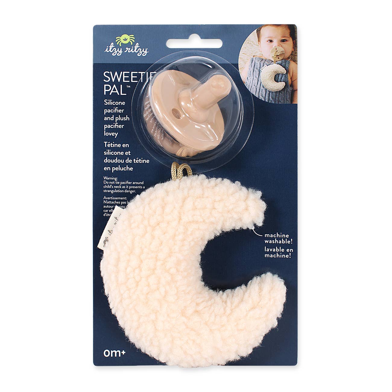 Sweetie Pal™ Plush & Pacifier - Moon & Unicorn