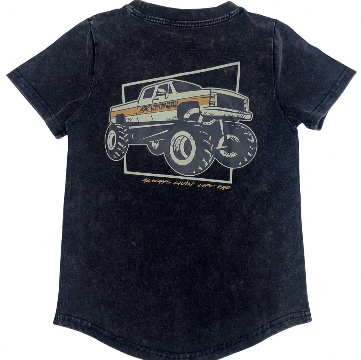 PREORDER- livin life rad acid wash tee