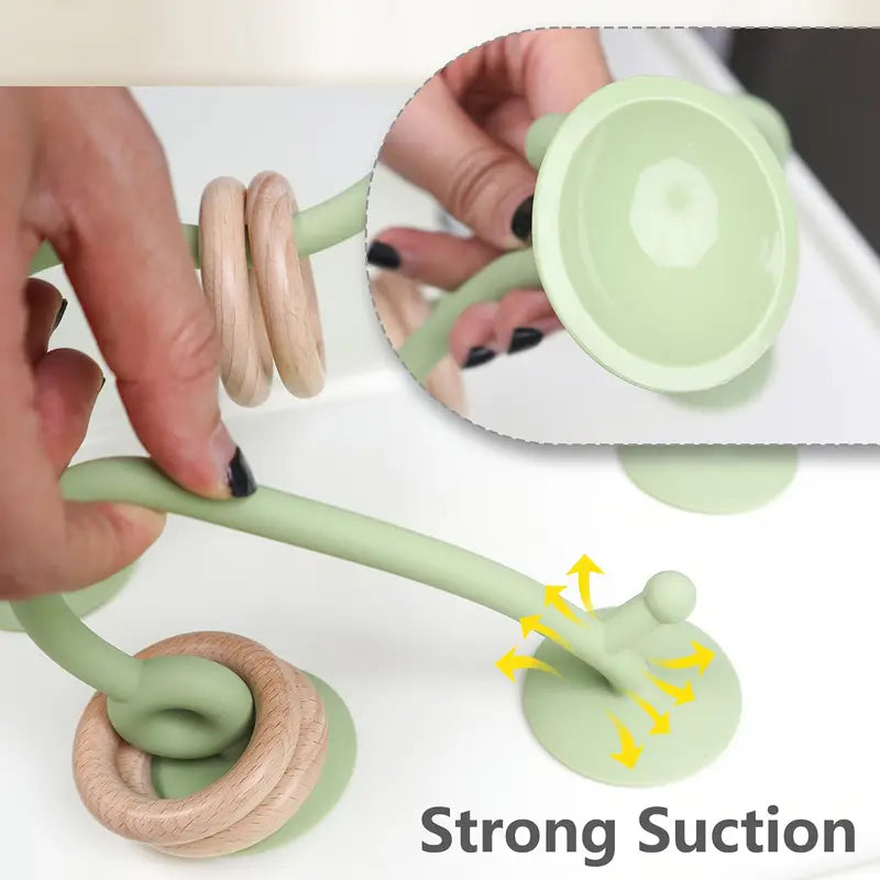 Pink Highchair Busy Toy with Suction