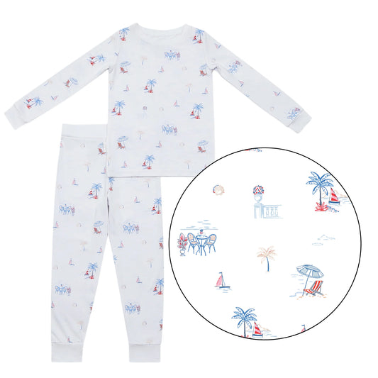 PREORDER - Beach Side Vacation Bamboo 2-piece set