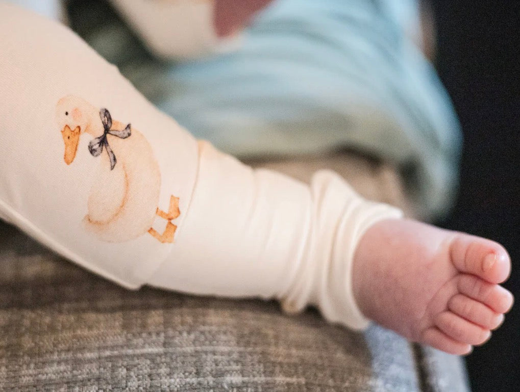 Bamboo Convertible Footie - Gosling