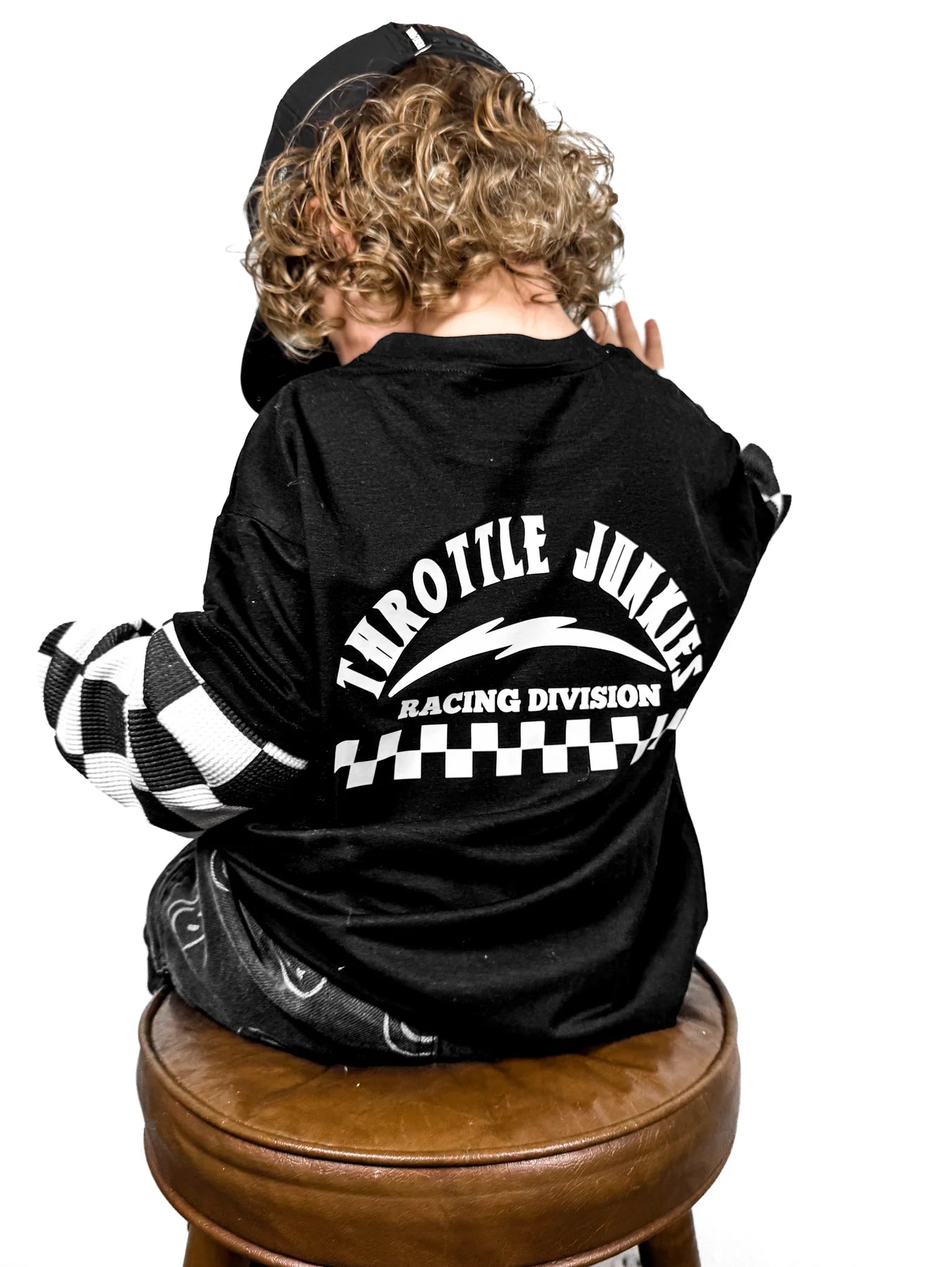 PREORDER - throttle junkie layered Longsleeve