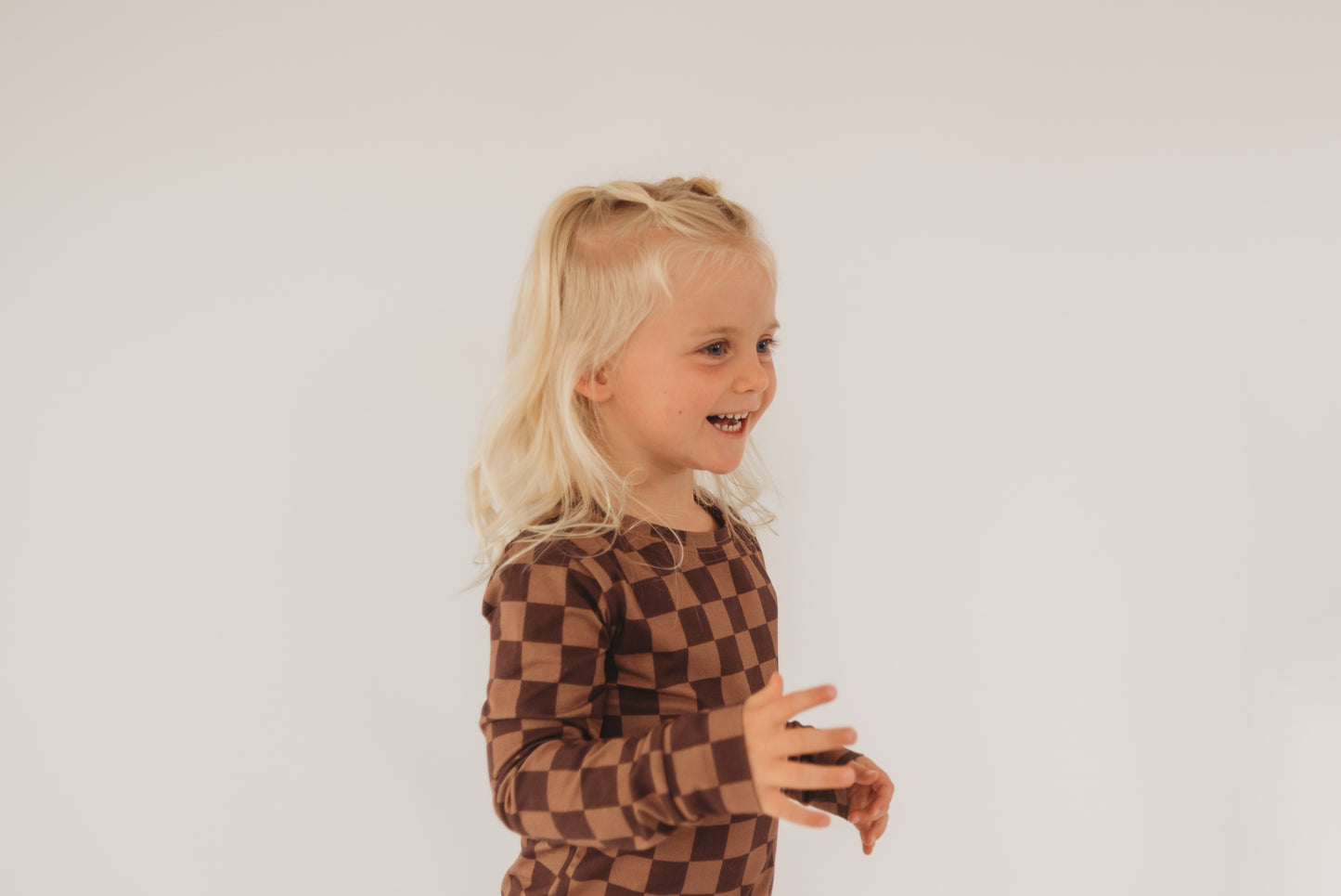 Espresso Checkers 2-piece Set