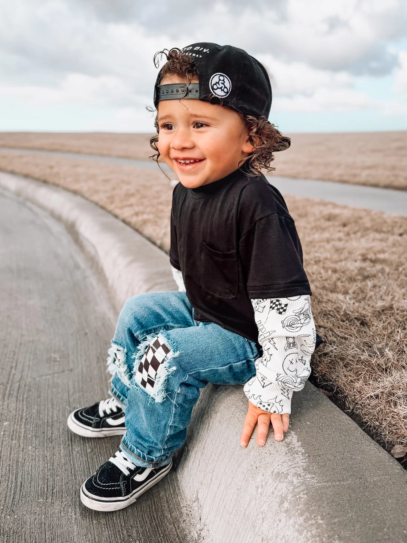 Misfit Mini Layered Longsleeve