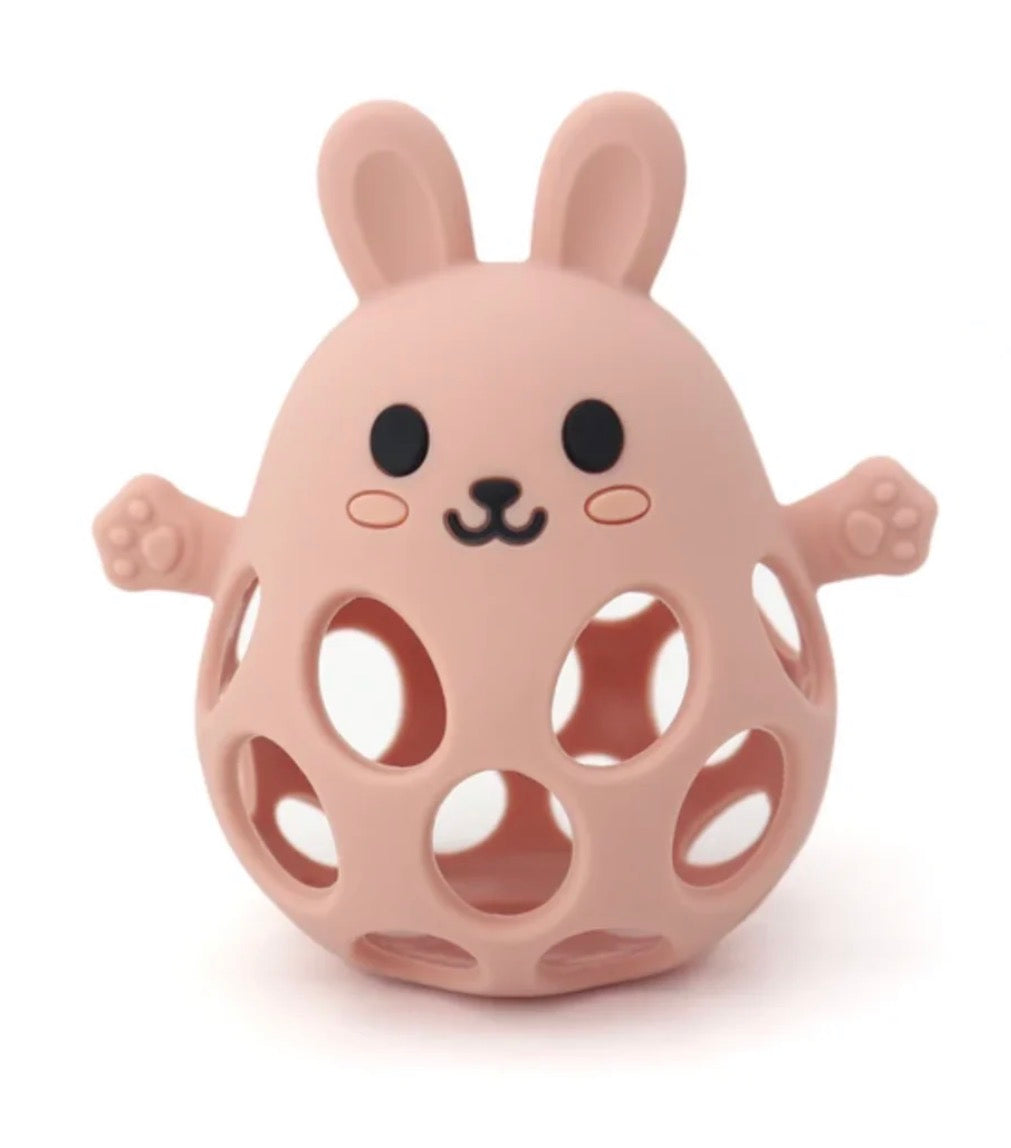 Cotton Candy Bunny Teether
