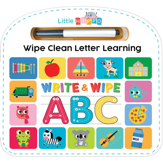 Write & Wipe ABC Book