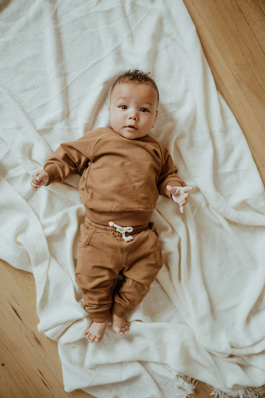 Jogger Set - Gingerbread - 1 left 4T!