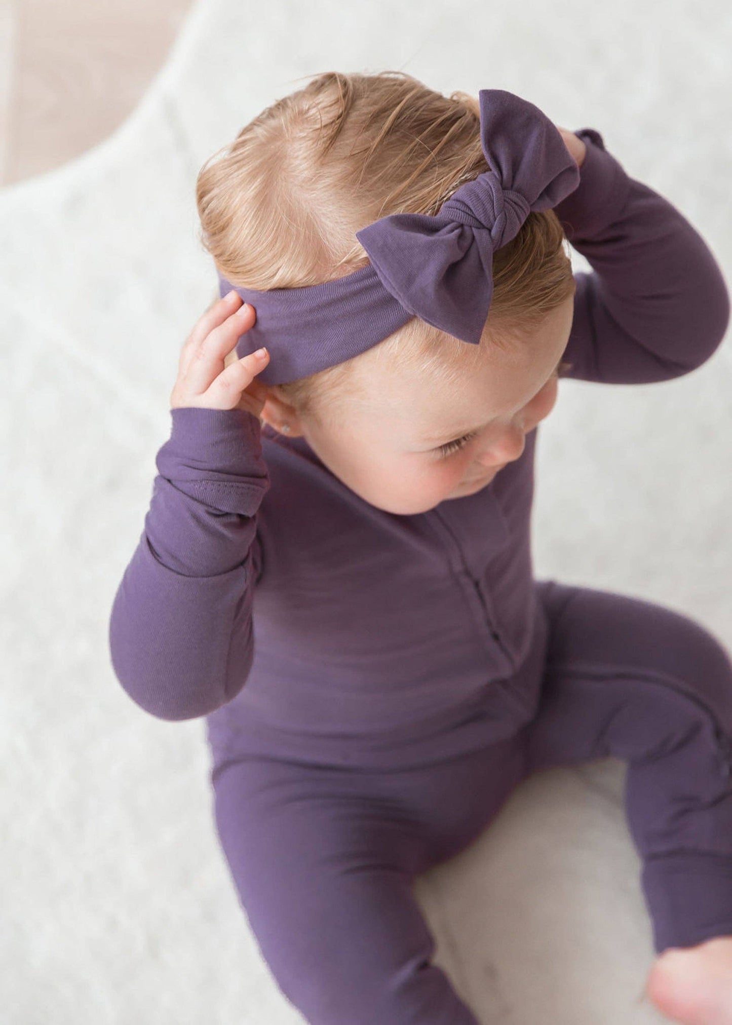 Jersey Headband | Elderberry