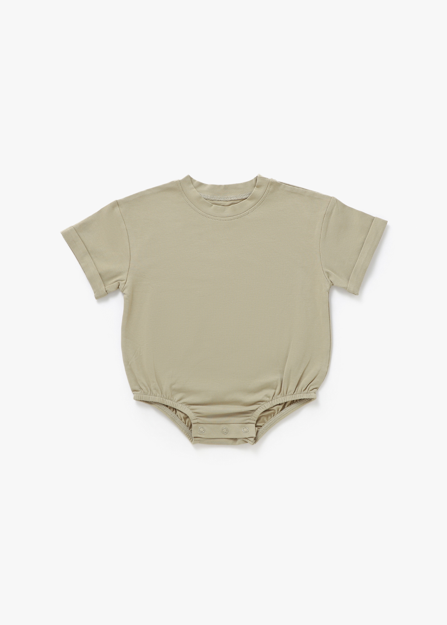 Short Sleeve Bubble Romper | Dune