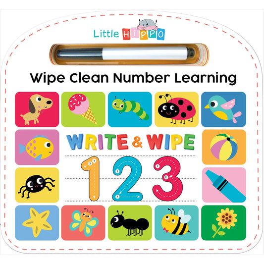 Write & Wipe 123 Book