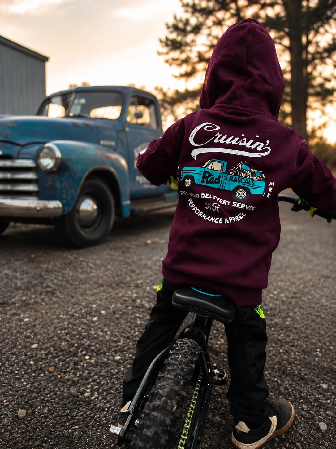 PREORDER - full send delivery service hoodie