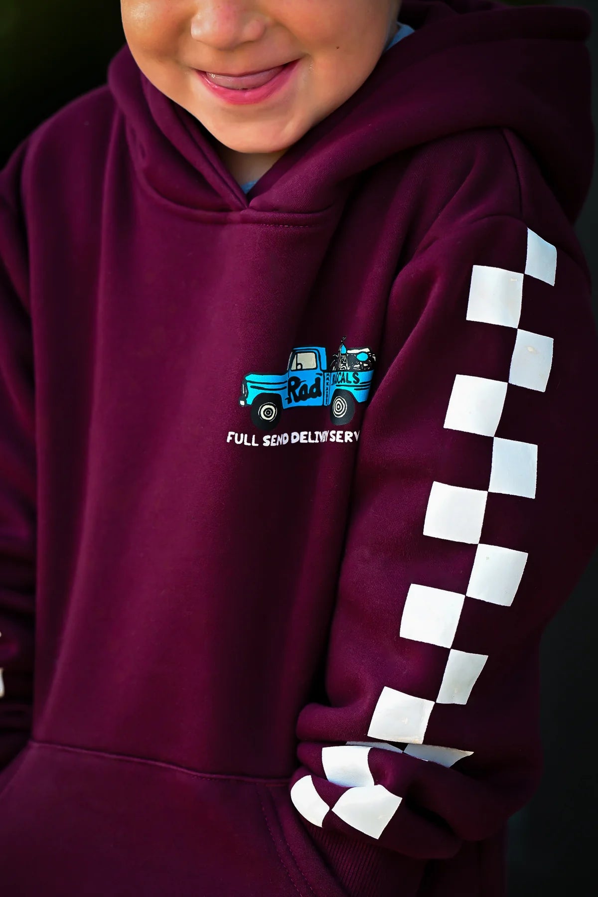 PREORDER - full send delivery service hoodie