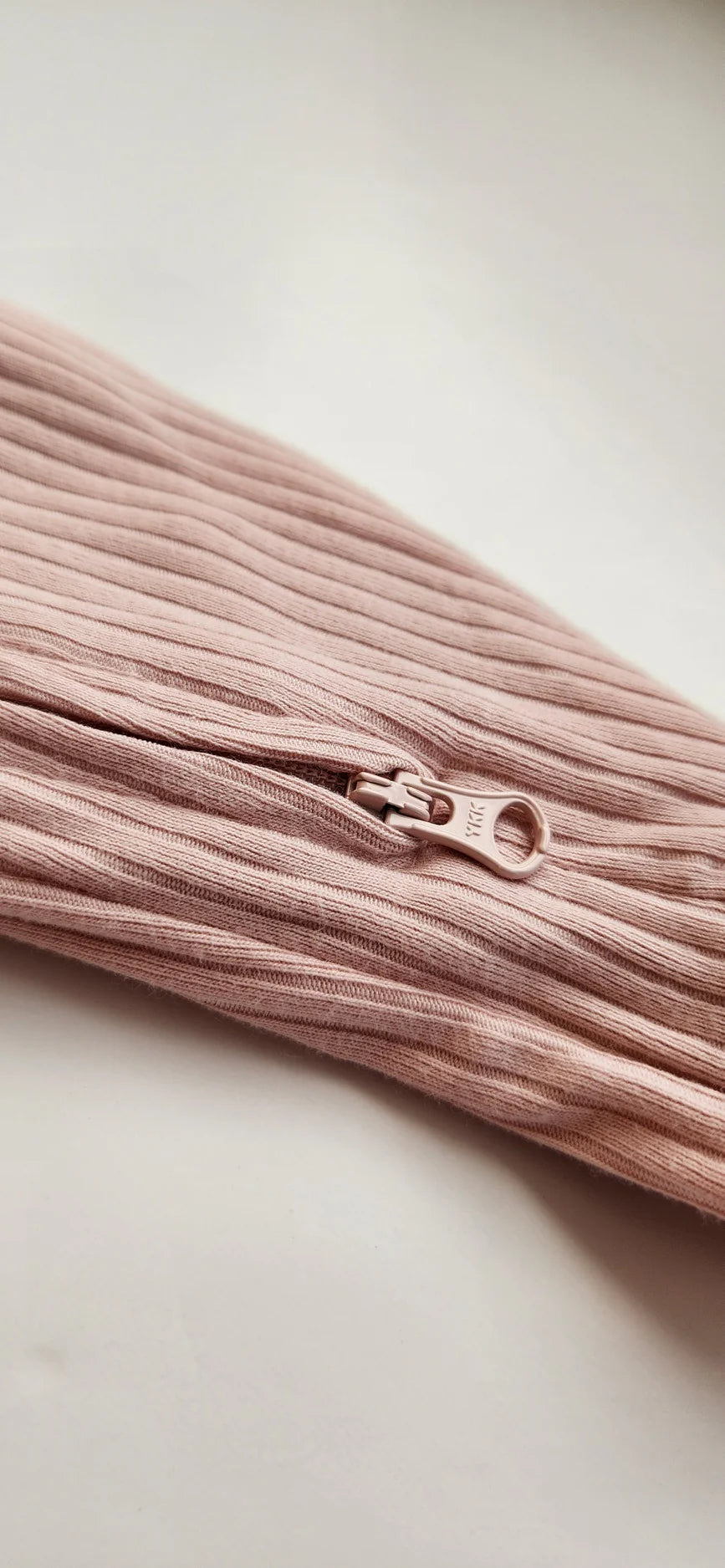 Ribbed Sleeper - Blush