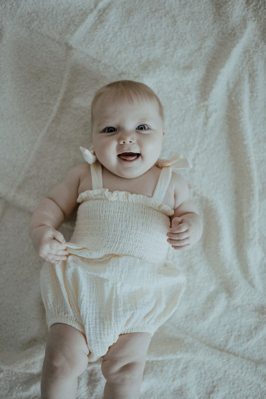Muslim Romper - Buttercream