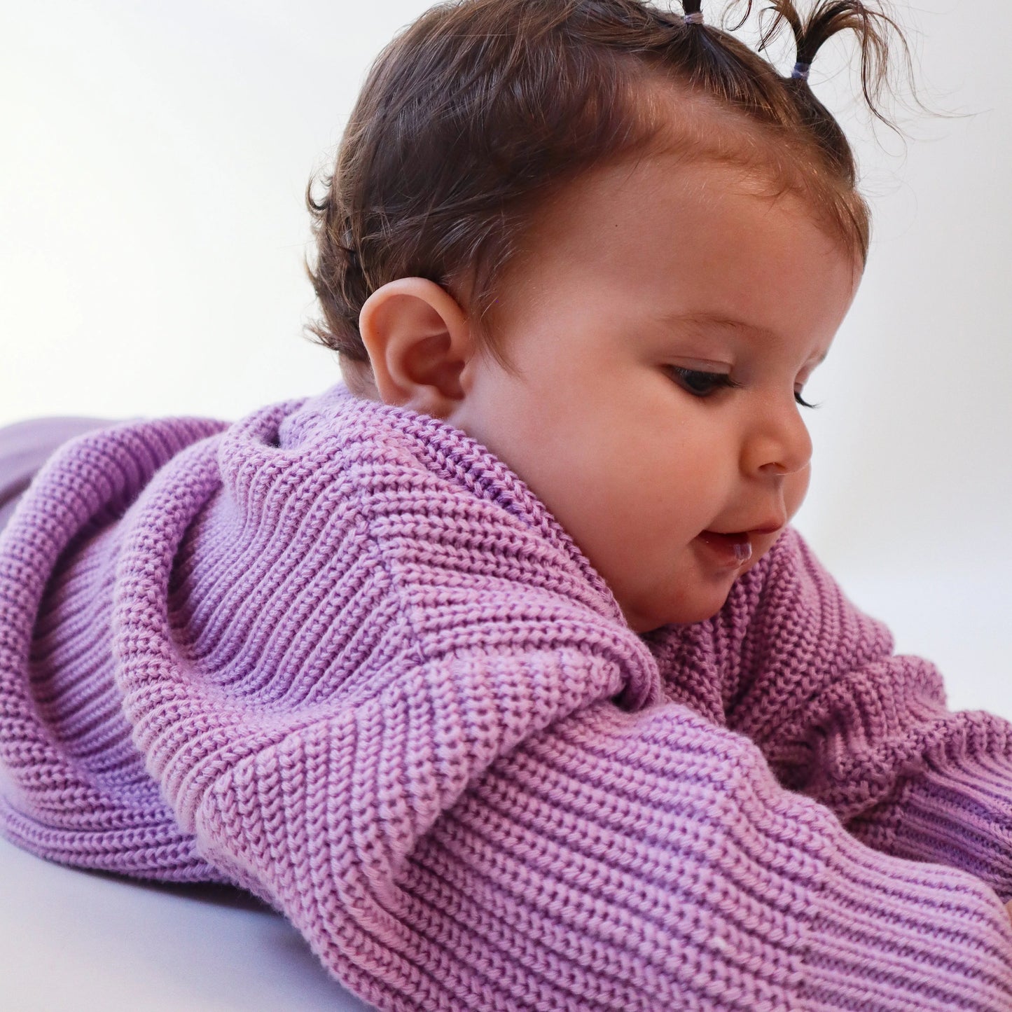 Sutton Knit Sweater - Lavender - one left 4-5T!