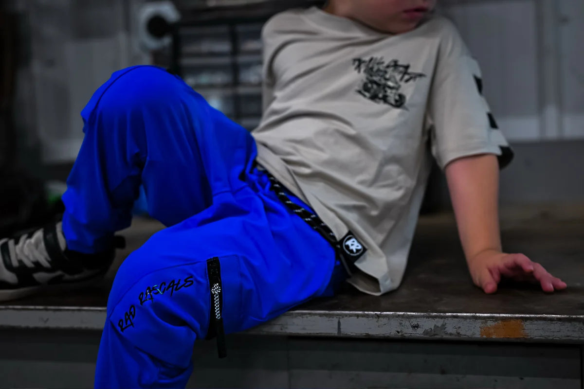 PREORDER - blue flex pant