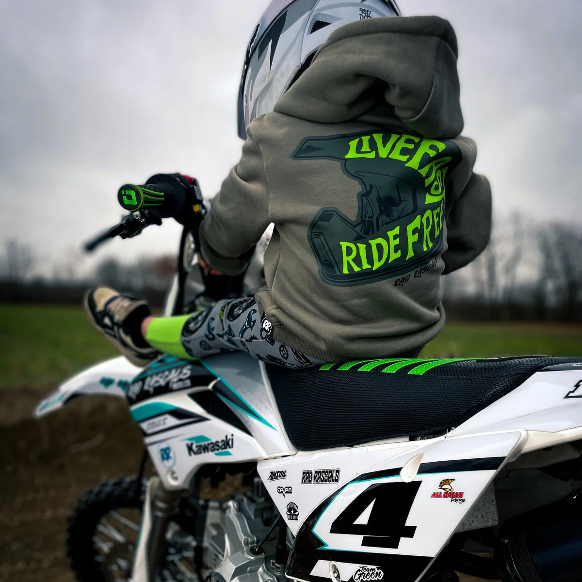 PREORDER - live fast ride free hoodie