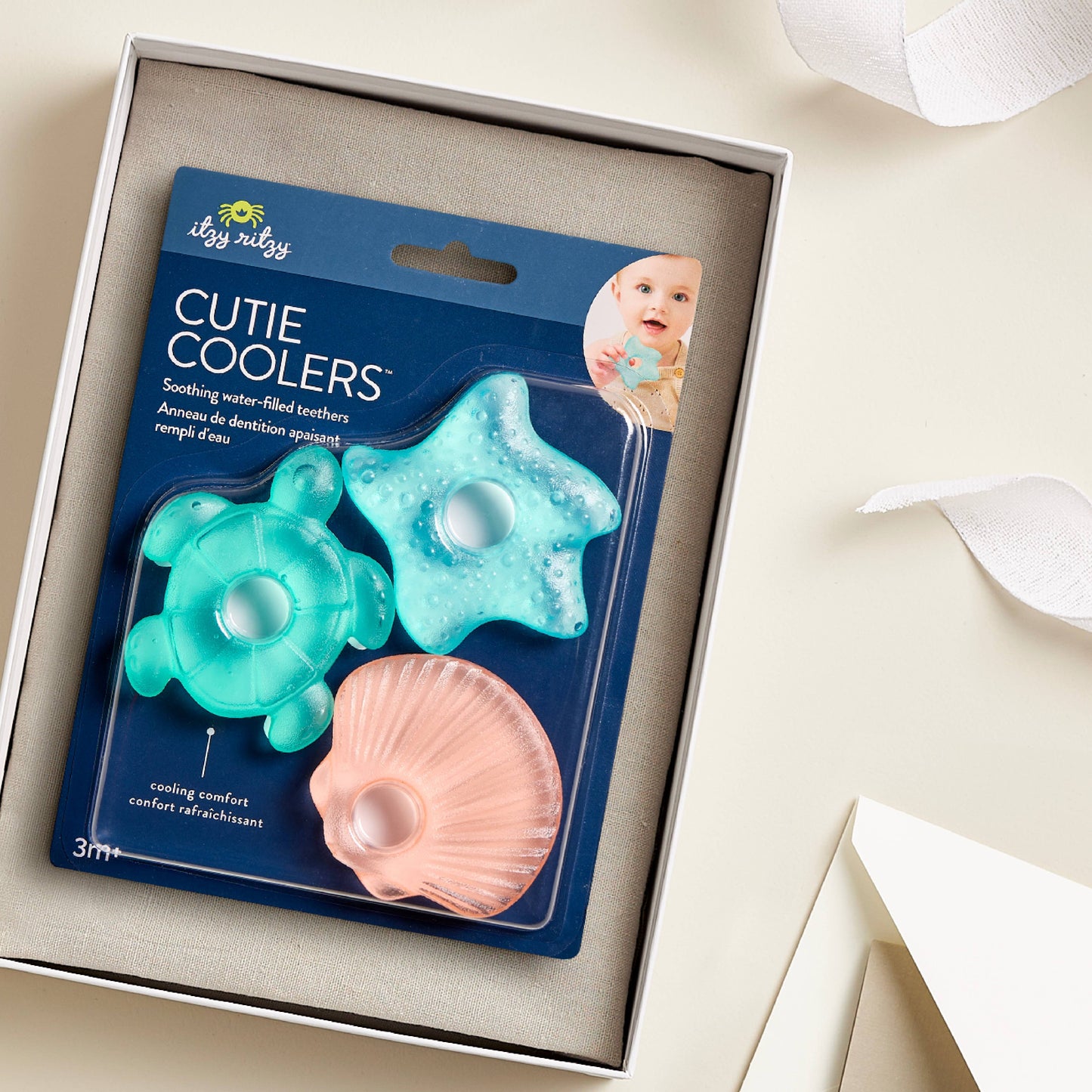 *New Option* Cutie Coolers™ Water Filled Teethers (3-Pack)