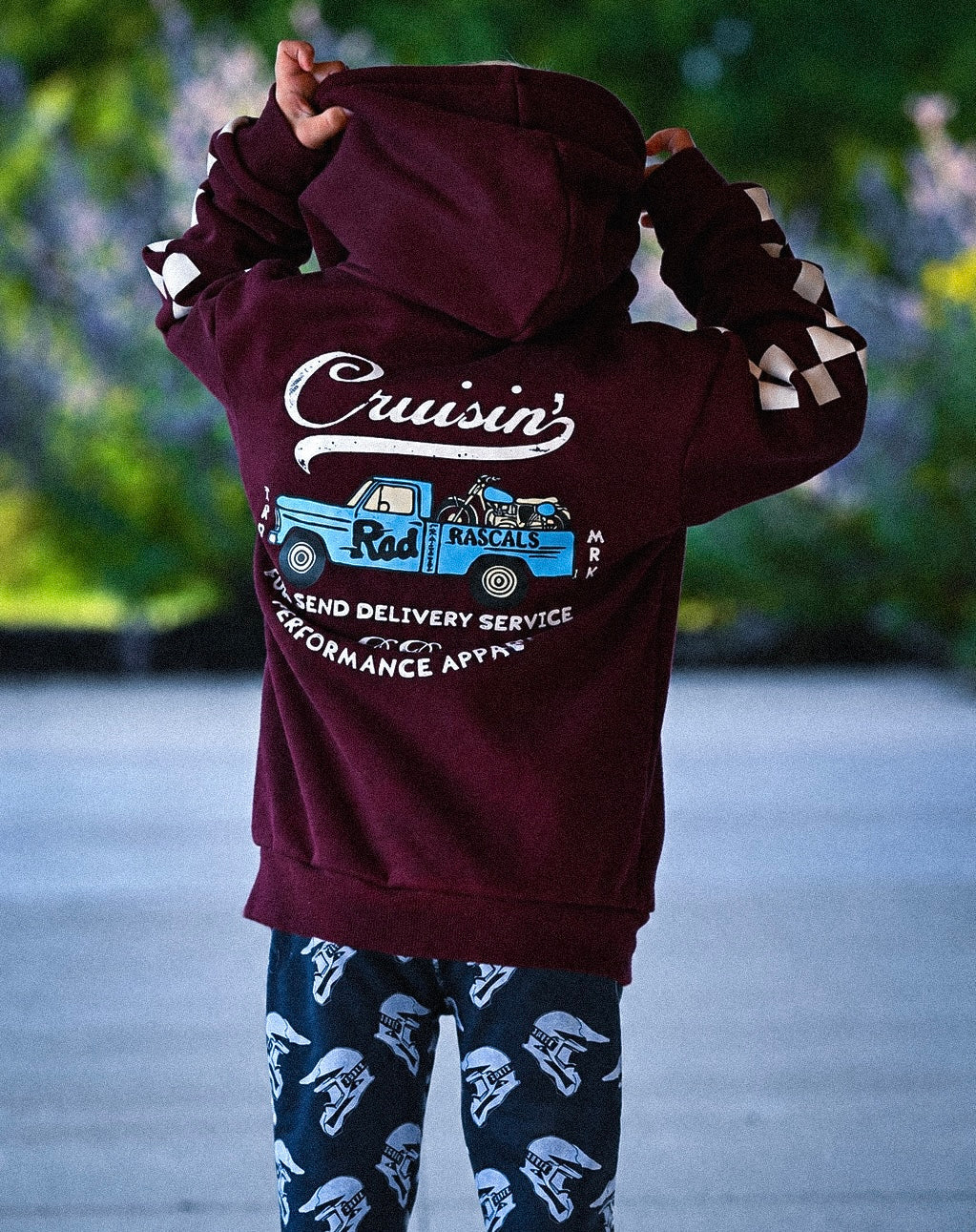PREORDER - full send delivery service hoodie