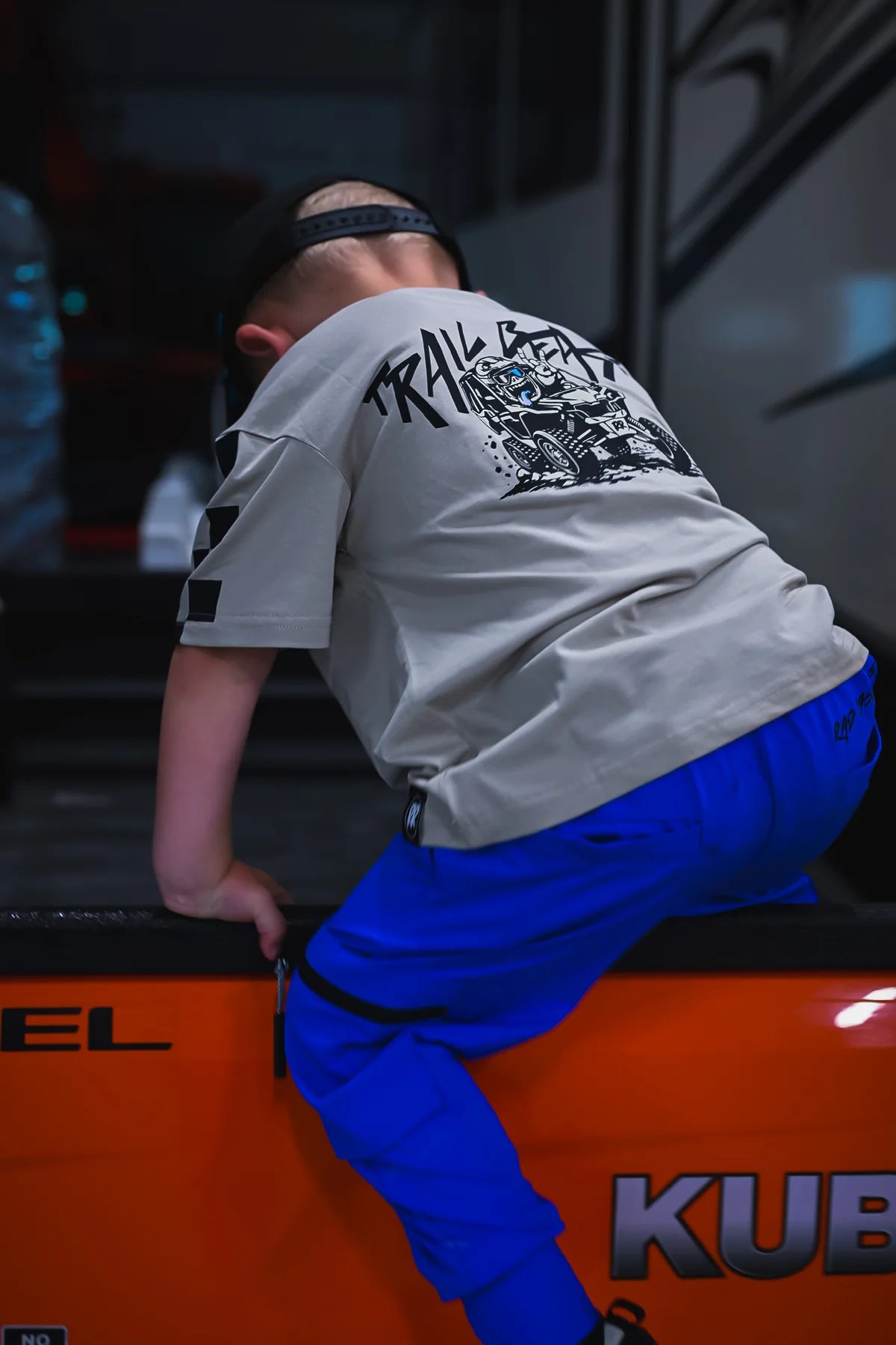 PREORDER - blue flex pant