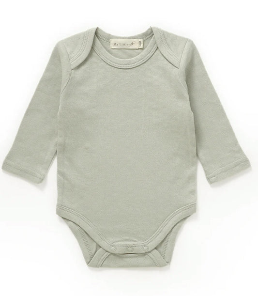 The Rennes Bodysuit - Pistachio Honeycomb
