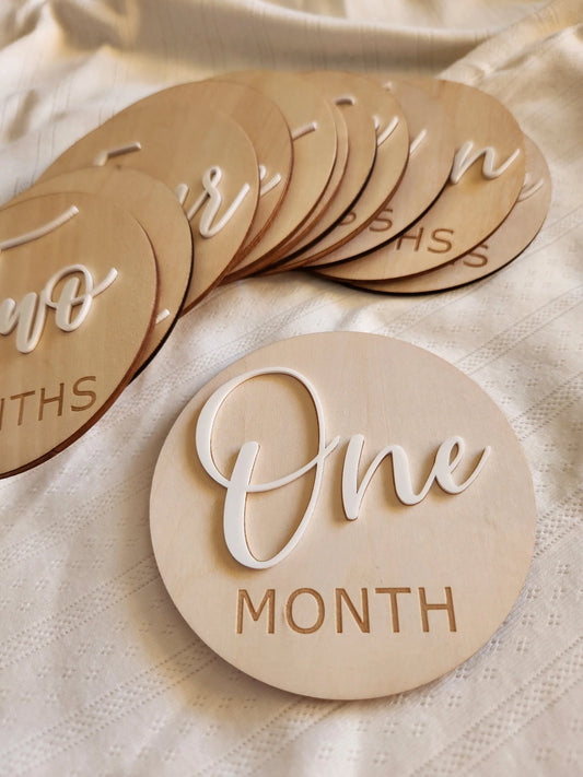 Milestone Disc Set - White