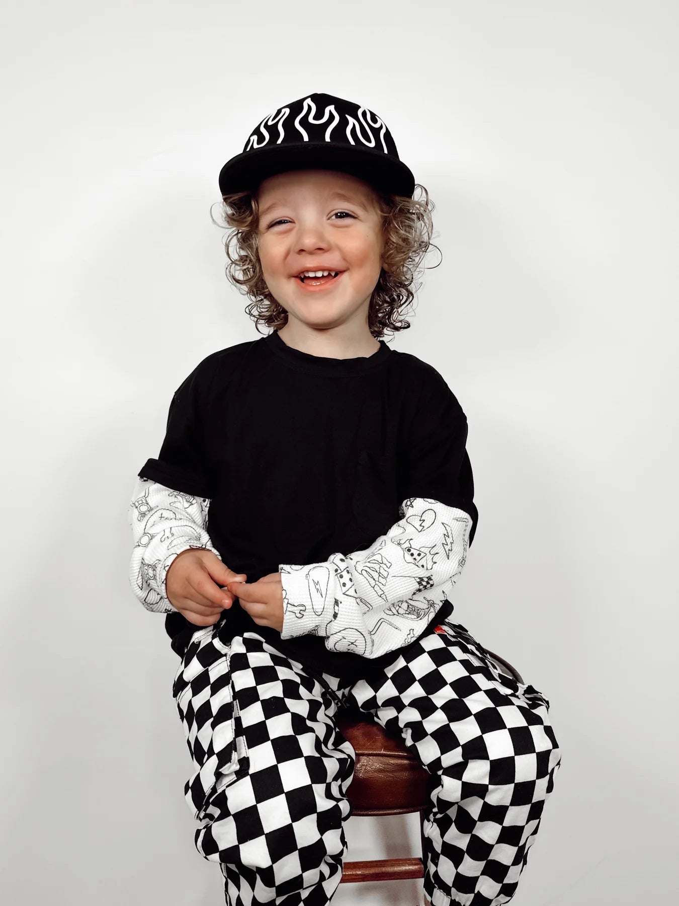 Misfit Mini Layered Longsleeve