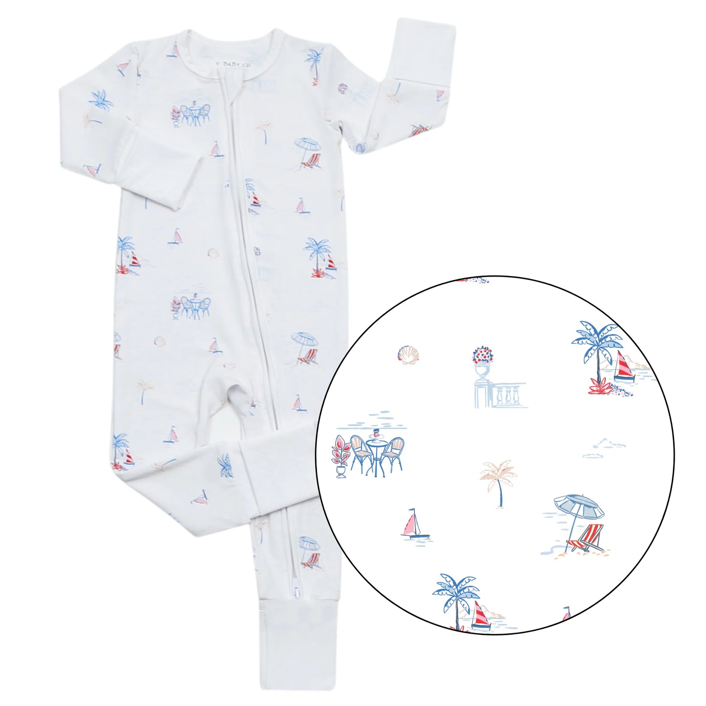 PREORDER - Beach Side Vacation Bamboo Sleeper