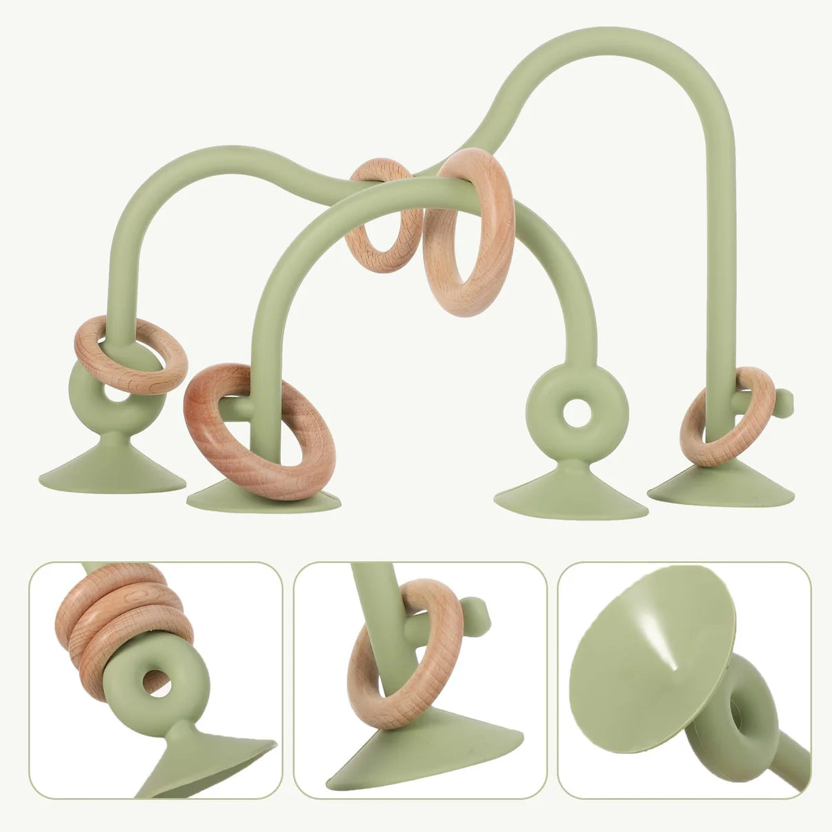 Blue Highchair Busy Toy with Suction