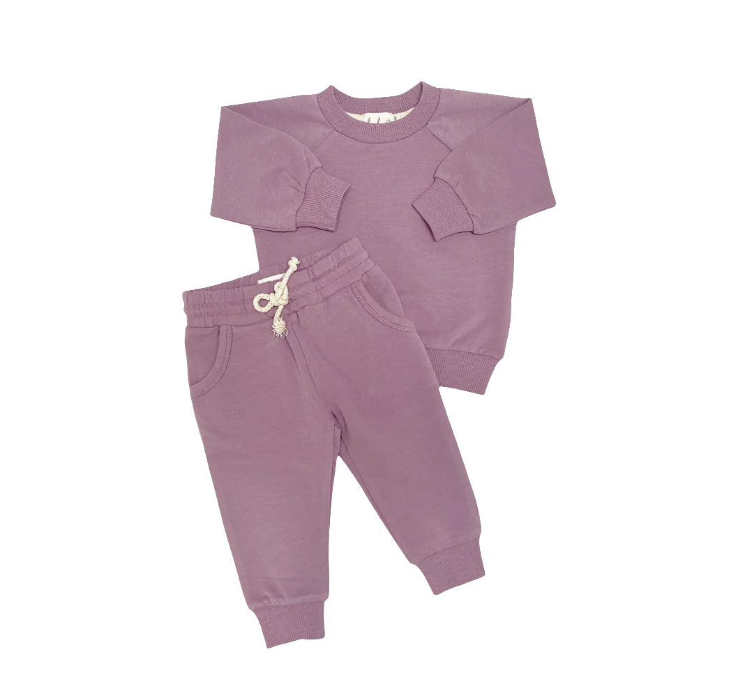 Jogger Set - Iris - one 3-6m left!