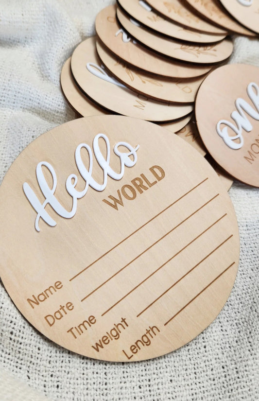 Hello World Announcement & Milestone Disc Set