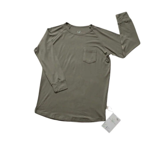 Bamboo Pocket Long Sleeve
