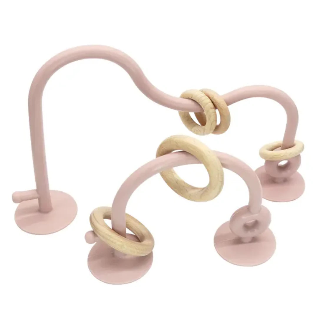 Pink Highchair Busy Toy with Suction