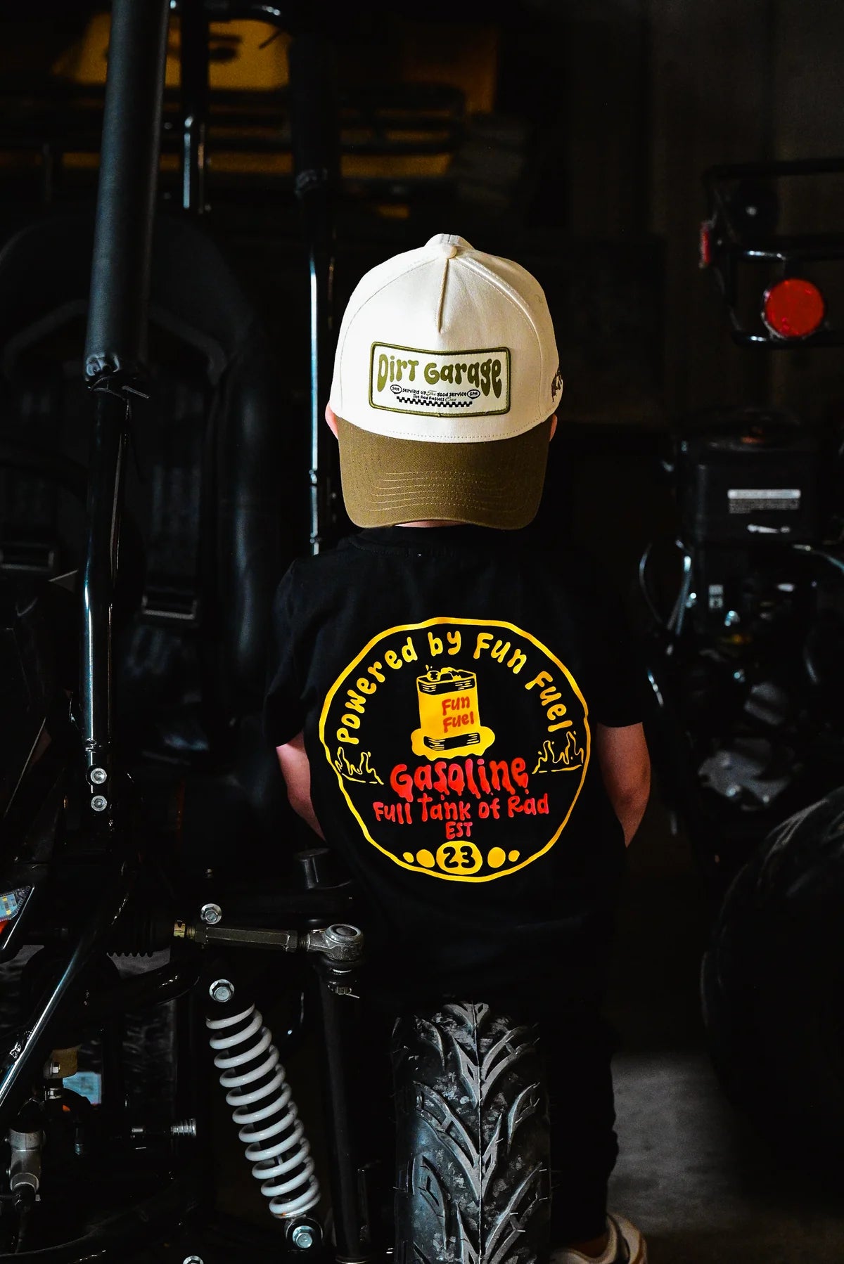 PREORDER powered by fun fuel t shirt